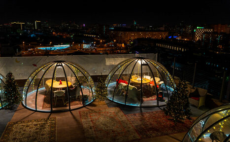 Арендовать Igloobar Иглу с подсветкой