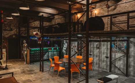 Арендовать Двухуровневый лофт с нестандартным дизайном