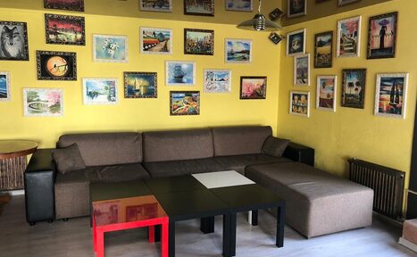 Арендовать Art -studio Яркий лофт с выходом на крышу