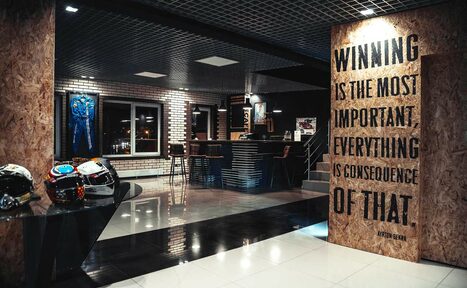 Арендовать Брутальный лофт с барной стойкой