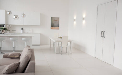 Арендовать Mirseliz Белый лофт в стиле минимализм