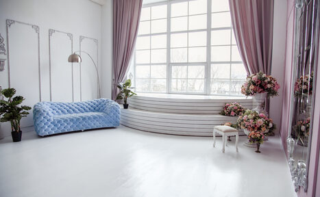 Арендовать  Mirseliz Светлый зал-лофт в классическом стиле