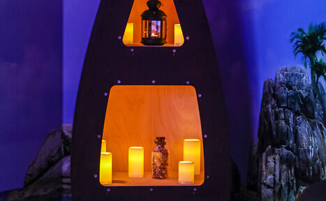 Арендовать Kino Leto Стилизованный зал с большим экраном