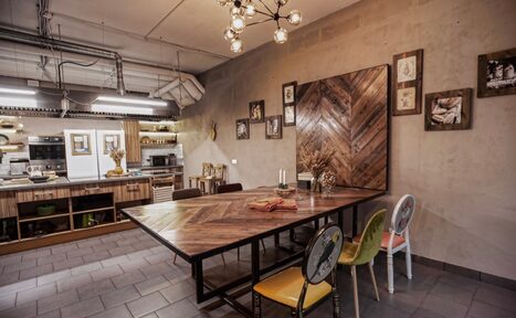 Арендовать Лофт с кухней для праздников