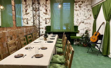 Арендовать Лофт Кофе Деталька Зеленый зал