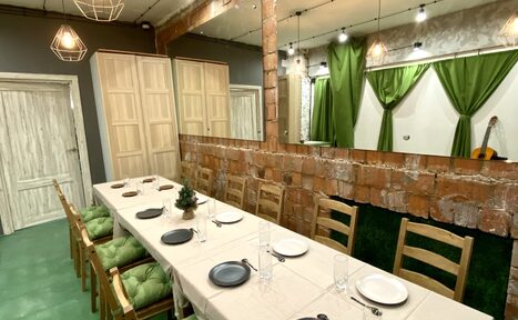 Арендовать Лофт Кофе Деталька Зеленый зал