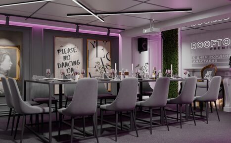 Арендовать ИглуЛофт. Майами. Яркий лофт-зал с окнами на веранду 