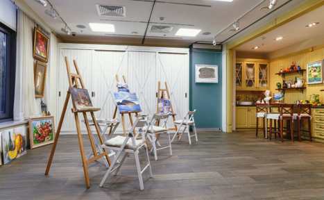 Арендовать Уютная студия в стиле прованс в центре Москвы