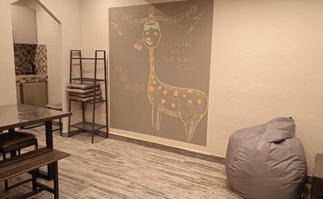 Арендовать Уютный лофт с меловой стеной