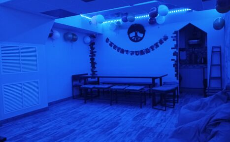 Арендовать Уютный лофт с меловой стеной