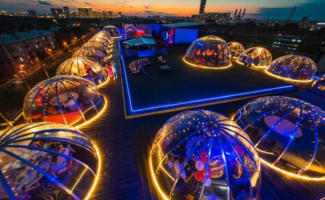 Арендовать Iglooloft. Прозрачный купол