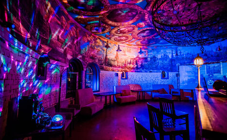 Арендовать Царский лофт. Круглый лофт со светомузыкой 