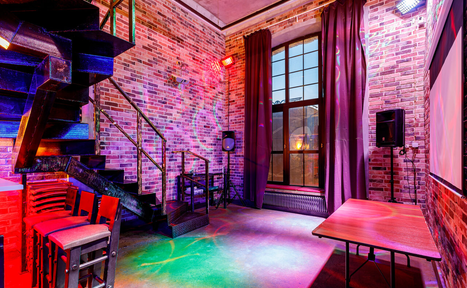 Арендовать Gallery Loft (Галерея Лофт). Двухуровневый лофт с витражным остеклением