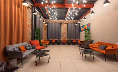 Арендовать Интерьерный зал в современном стиле