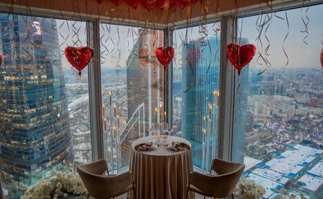 Арендовать Moscow City Romantik Апартаменты в башне