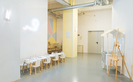 Арендовать Бейби зал с горкой