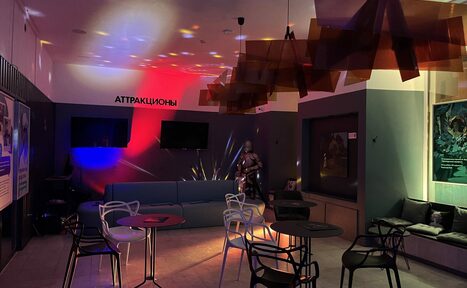 Арендовать Interactive Space. Современный зал с VR