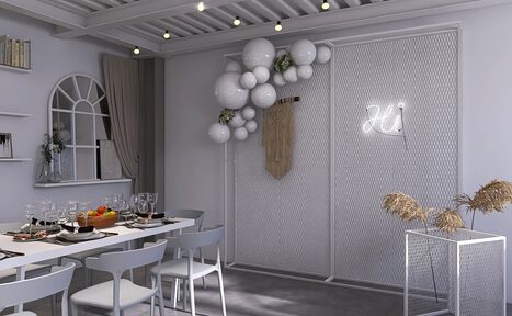 Арендовать Светлый зал с барной стойкой