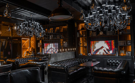 Арендовать Tangiers Lounge (Танджирс Лаунж). Танж. Лофт-зал в мрачном средневековом стиле