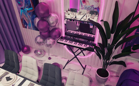 Арендовать Чил лофт. Яркий лофт-зал для девичников