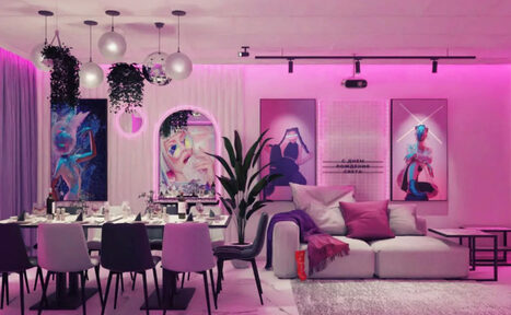 Арендовать Чил лофт. Яркий лофт-зал для девичников
