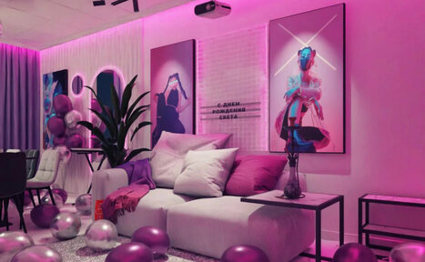 Арендовать Чил лофт. Яркий лофт-зал для девичников