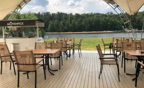 Арендовать Шатер 100 кв.м близ воды