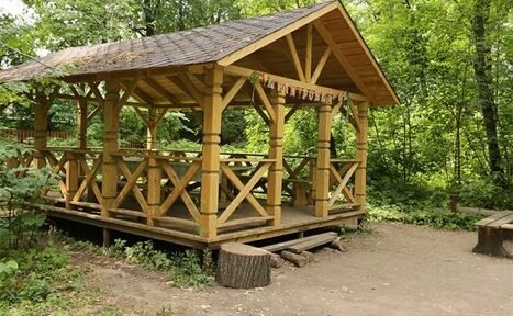 Арендовать Большая беседка на территории парка Лосиный Остров
