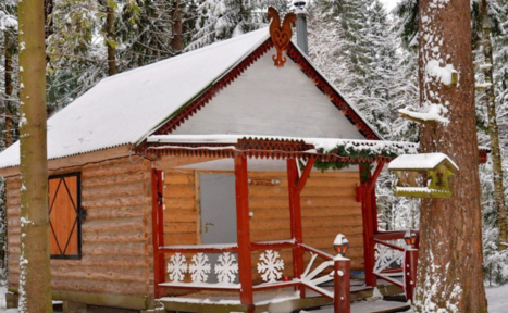 Арендовать Избушка Домик Деда Мороза 