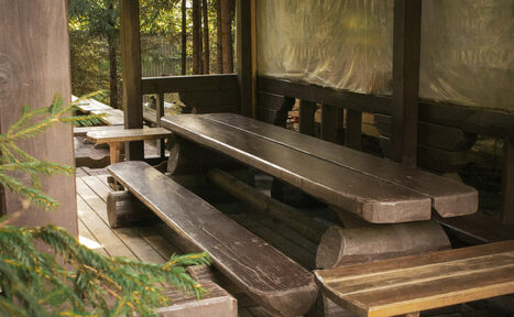 Арендовать Беседка в аренду в парке Кусково