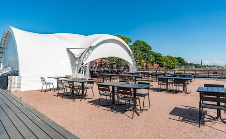 Арендовать Шатер в Кронштадте с видом на Финский залив