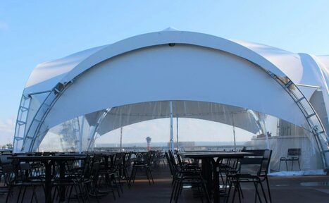 Арендовать Шатер в Кронштадте с видом на Финский залив