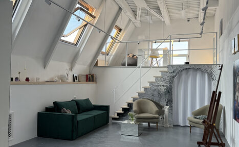 Арендовать Арт-лофт на мансардном этаже