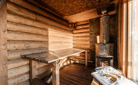 Арендовать Пространство с сауной на крыше "На высоте" 