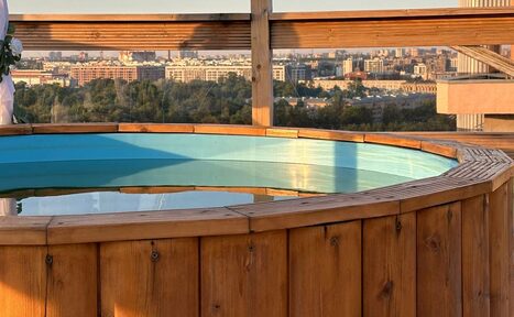 Арендовать Пространство с сауной на крыше "На высоте" 