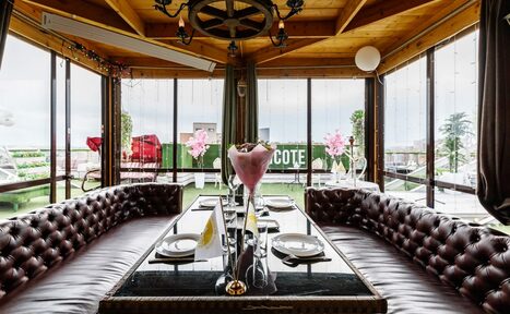 Арендовать Пространство с сауной на крыше "На высоте" 