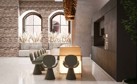 Арендовать Polygon. Зал Кухня