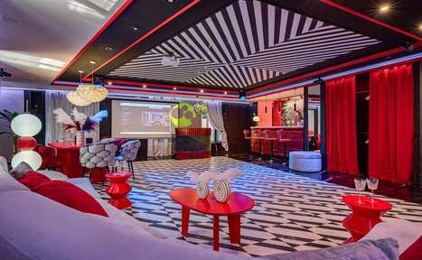 Арендовать Дизайнерский лофт-зал с барной стойкой