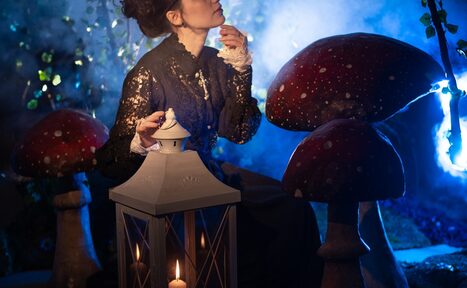 Арендовать Антуражная площадка в стиле «Таинственный сад» 