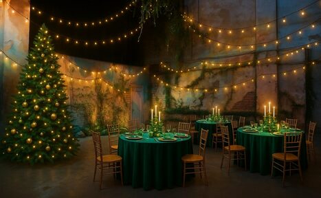 Арендовать Антуражная площадка в стиле «Таинственный сад» 