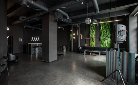 Арендовать Блэк. Стильный лофт для мероприятий