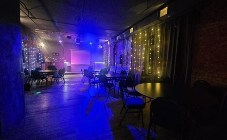 Арендовать Status Loft. Лофт со сценой и караоке. Типичный Питер