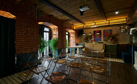 Арендовать Лофт Май. Зал Гоголь для деловых мероприятий