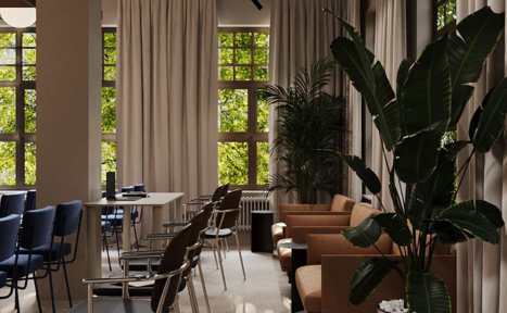 Арендовать Rent Moscow. Конференц-зал с панорамными окнами