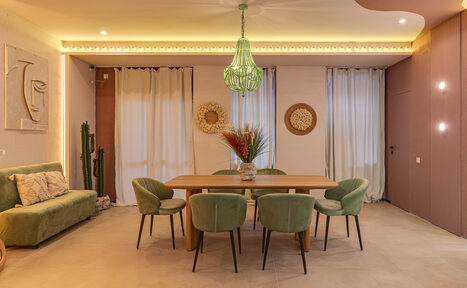 Арендовать Лофт в спокойных бежевых тонах