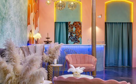 Арендовать Лофт Мемфис. Зал в итальянском стиле