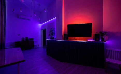 Арендовать Лофт Сканди. Зал в скандинавском стиле