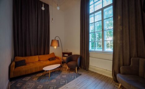 Арендовать Лофт Сканди. Зал в скандинавском стиле