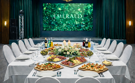Арендовать Фореста. Зал «Emerald Hall» в Прохорово
