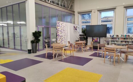 Арендовать Дизайнерское пространство библиотеки 